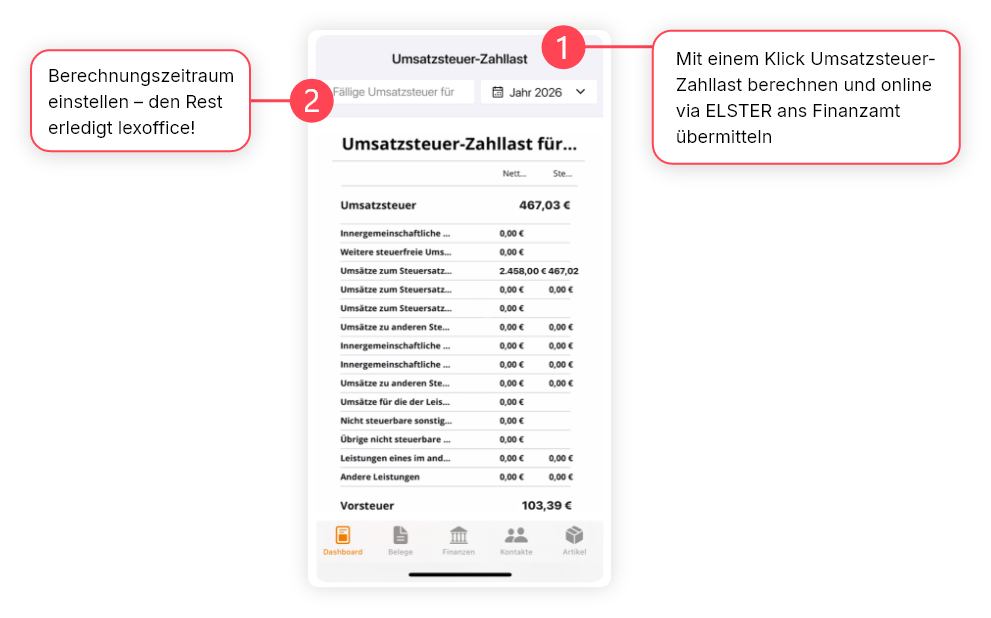 umsatzsteuer mobile